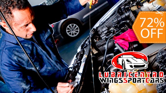 [Image: ¡Paga $29 en vez de $103 por Cambio de Aceite Valvoline (1 Galón) + Filtro de Aceite + Alineado y Rotación de Llantas + Limpieza y Regulación de Frenos + Check Engine + Limpieza de Bornes + Calibración de Bujías y Más en Lubricentro Wings Sport Cars!m]