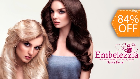 [Image: ¡Festival de Mechas y Color! ¡Paga $19 en vez de $119 y Elige entre Tinte Completo, Mechas Californeanas, Tradicionales u Ombré + Ampolleta de Argán + Tratamiento de Botox Capilar + Corte de Puntas + Planchado en Embelezzia Beauty Salón!m]