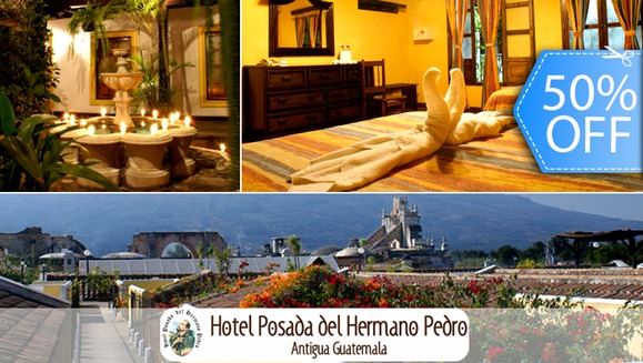 [Image: ¡Paga Q340 en vez de Q680 por Estadía de 1 Noche para 2 Personas + 2 Desayunos + Impuestos Incluídos en Hotel Posada del Hermano Pedro!m]