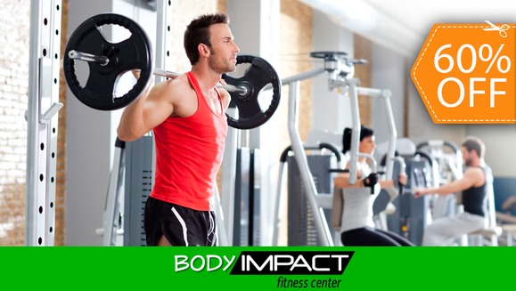 [Image: ¡Paga $17 en lugar de $42 por Matricula y 1 Mes de Gimnasio en Body Impact Merliot!m]