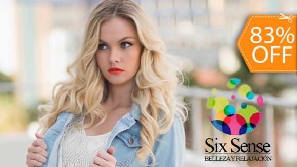 [Image: ¡Sin Restricción de Largo y Volumen! ¡Paga $20 en lugar de $119 por Tinte Completo, Retoque o Mechas Balayage, Californianas u Ombré + Tratamiento de Keratina Natural + Proteínas de Keratina + Corte de Puntas + Planchado o Secado en SixSense!m]