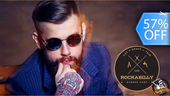 [Image: ¡Paga Q40 en lugar de Q94 por Corte de Cabello: Lavado con Shampoo de Keratina + Peinado + Aplicación de Cera “Suavecito Pomade” o Corte y Talle de Barba + 1 Bebida Gaseosa o Cerveza!m]