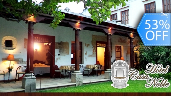 [Image: ¡Paga Q399 en lugar de Q850 por Una Noche de Hospedaje para 2 Personas en Habitación con Chimenea + Desayunos e Impuestos en Antigua Guatemala!m]