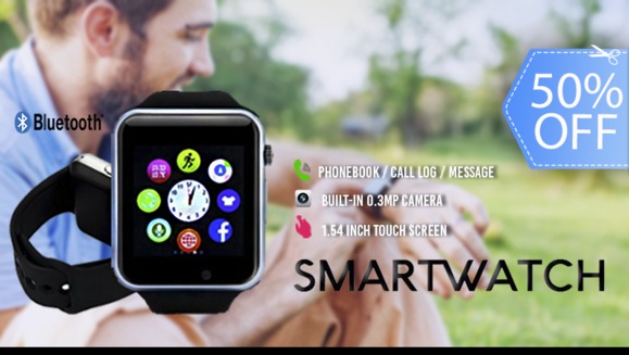 [Image: ¡Paga Q299 en lugar de Q600 por Smartwatch A1 con Entrada para SIM Liberado, Bluetooth, Cámara, MP4, Llamadas, Redes Sociales y Más!m]