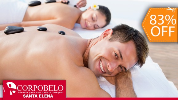 [Image: ¡Paga $19 en lugar de $110 por 2 Masajes de Piedras Calientes + 2 Exfoliaciones Corporales de Extracto de Argán + 2 Copas de Vino!m]