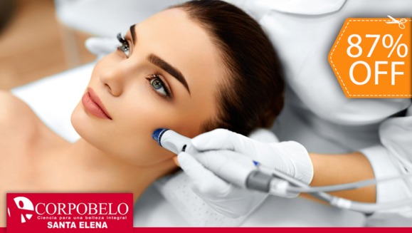 [Image: ¡Paga $32 en lugar de $240 por Limpieza Facial Profunda con: 2 Microdermoabrasiones + 2 Peelings Ultrasónicos + 2 Exfoliaciones con Extracto de Bambú + 2 Mascarillas Hidratantes para Contorno de Ojos!m]