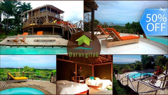 [Image: ¡Estadía Paradisíaca en el Caribe! ¡Paga Q260 en vez de Q520 por Estadía para 2 Adultos y hasta 2 Niños en Cabaña Petit o Safari con A/C y TV + Uso de Instalaciones (Piscinas Naturales, Playa Privada, Jacuzzi y Más) en Punta de Palma!m]