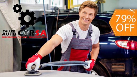 [Image: ¡Paga $19 en lugar de $90 por Restauración de Pintura + Pulido de Silvines + Carwash Completo + Revisión de Fluidos!m]