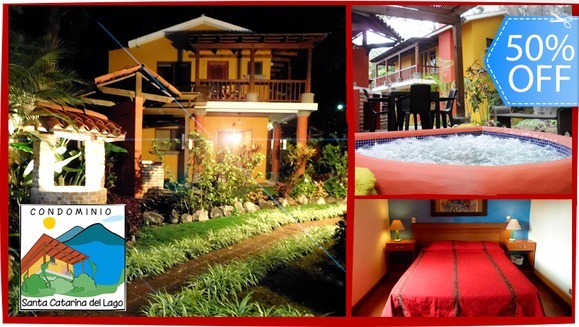 [Image: ¡Paga Q840 en lugar de Q1,680 por Estadía de 1 Noche en Townhouse para 6 Personas Totalmente Equipado con: 2 Habitaciones + Jacuzzi Privado + Cocina Equipada y Más!m]