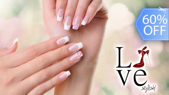 [Image: ¡Paga Q60 en lugar de Q150 por Set de uñas acrílicas French o Naturales + Decoración en 2 Uñas + Parafina en Manos!m]