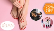 [Image: ¡Paga $10 en Lugar de $40 por Manicure Spa + Pedicure Spa + Esmaltado Semi-Permanente OPI en Manos y Pies o Corte de Cabello para Caballero!m]