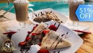 [Image: ¡Paga Q79 en Lugar de Q160 por 2 Crepas con Nutella y Fruta + 2 Chocolates Calientes con Malvaviscos o 2 Cafés Cappuccinos + Media Hora de Billar!m]