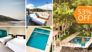 [Image: ¡Paga $75 en Lugar de $160 por 1 Noche para hasta 4 Personas + Desayunos en Hotel Costa del Surf en Playa las Flores!m]