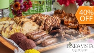 [Image: ¡Linda Vista Garden: Parrillada para 4! ¡Paga $42 en Lugar de $69.95 por 4 Porciones de Res + 4 Pechugas Deshuesadas + 4 Costillas de Cerdo + 4 Chorizos Parrilleros y Más! ¡Solo 153 Cupones Disponibles!m]