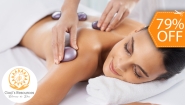 [Image: ¡Paga $9 en Lugar de $42 por Masaje Relajante con Piedras de Sal del Himalaya + Yoga Facial + Reflexología Podal y Manual + Masaje Craneal!m]