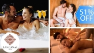 [Image: ¡Paga Q399 en Lugar de Q820 por Día de Spa para 2 con: 30 Minutos de Masaje Relajante + 30 Minutos en Sauna Húmedo o Seco + 30 Minutos de Jacuzzi + Infusión Relajante de Té + Mascarilla de Gel Hidratante + 2 Mimosas + Snacks para Compartir y Más!m]