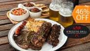 [Image: ¡Para Saborear Juntos! ¡Paga $20 en Vez de $36.99 por Parrillada para 2-3 Personas que Incluye: 1 Lb de Pollo + 12 Oz de Carne de Res + 12 Oz de Costilla de Cerdo + 4 Chorizos de Tuza + 2 Bebidas a Elección + 4 Acompañamientos!m]