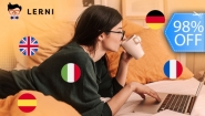 [Image: ¡Aprende Idiomas que Abren Puertas Laborales! ¡Paga Q75 en Lugar de Q4,500 por 24 Meses de Acceso Ilimitado a 4 Idiomas: Inglés, Alemán, Italiano y Francés!m]