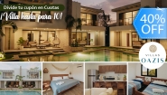 [Image: ¡Paga Q3,999 en Lugar de Q6,640 por Estadía de Fin de Semana Hasta Para 10 Personas en Villa de Monterrico: Habitaciones con A/C, Cocina Completa, Comedor, Sala, Jacuzzi Privado, Piscinas, Áreas Para el Descanso y Más!m]