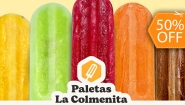 [Image: ¡Paga $10 y Consume $20 en Paletas La Colmenita! ¡100% Naturales!m]