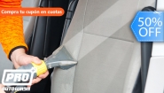 [Image: ¡Paga Q599 en Lugar de Q1,200 por Limpieza de Tapicería Automotriz + Aspirado Interior + Lavado Exterior + Remoción de Ojo de Pescado en Vidrios + Limpieza de Aros y Pulido de Silvines + Pulido y Lustrado Exterior + Aplicación de Aromatizante!m]