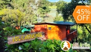 [Image: ¡Paga $71.50 en Lugar de $130 por 1 Noche en Cabaña para 2 Adultos y 2 Niños + 10 Tacos + Desayunos + Fogata al Aire Libre + 30 Minutos de Juegos de Mesa + Caminata en Bosque + Visita al Vivero de Hortalizas + Entretenimiento y Más!m]