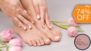 [Image: ¡Paga $12 en Lugar de $47 por Manicure Spa + Pedicure Spa + Esmaltado Permanente en Manos y Pies!m]