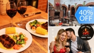 [Image: ¡Cita Romántica Asegurada! ¡Paga Q275 en Lugar de Q460 por 2 Platillos Asados a Elección: 8 Oz de Lomito o de Puyazo + Guarniciones a Elección + Salsa de Mostaza de la Casa + 2 Copas de Vino!m]