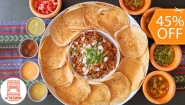 [Image: ¡Antojo Mexicano! ¡Paga $12 en Lugar de $22 por Taquiza Hasta Para 4 Personas que Incluye: 12 Tortillas Dobles con Queso Fundido + 1 Lb de Carne a Elección entre: Pollo, Pastor, Hawaiana o Mixta +  Acompañamientos: 4 Caldos de Birria y Salsas!m]