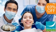[Image: ¡Recupera tu Sonrisa! ¡Paga $70 en Lugar de $225 por 1 Puente Dental Fijo (Metal Porcelana) + Blanqueamiento Dental + Limpieza con Ultrasonido + Aplicación de Flúor!m]