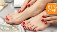[Image: ¡Paga $12 en Lugar de $63 por Pedicure Spa + Manicure Spa + Esmaltado Permanente en Manos y Pies!m]
