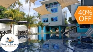[Image: ¡Sol, Piscina y Descanso! ¡Paga $30 en Lugar de $50 por Estadía de 1 Noche Para 2 Personas en Surf City, La Libertad + 2 Desayunos Típicos!m]