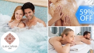 [Image: ¡Paga Q299 en Lugar de Q725 por Día de Spa para 2 con: 30 Minutos de Masaje Relajante + 30 Minutos de Jacuzzi + Mascarilla Facial + Exfoliación Corporal + 2 Infusiones de Té!m]