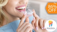 [Image: ¡Paga $18 en Lugar de $125 por Férula Dental para el Tratamiento del Rechinamiento de Dientes + Limpieza Dental con Sistema de Succión con Aerosol + Aplicación Tópica de Flúor + Evaluación!m]