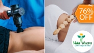 [Image: ¡Paga $22 en Lugar de $90 por 2 Masajes Relajantes + 2 Ajustes Quiroprácticos + 2 Masajes Cráneo-Faciales + 2 Terapias de Percusión o 2 Maderoterapias en Espalda + Aromaterapia!m]