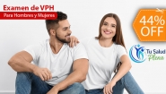[Image: ¡Hazte la Prueba y Actúa a Tiempo! ¡Paga $45 en Lugar de $80 por Examen de Virus del Papiloma Humano (VPH) Para Hombres y Mujeres + Consulta Médica!m]