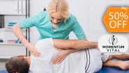 [Image: ¡Relajación Total! ¡Paga $10 en Lugar de $20 por Ajuste Quiropráctico + Masaje Terapéutico en Cuerpo Completo!m]